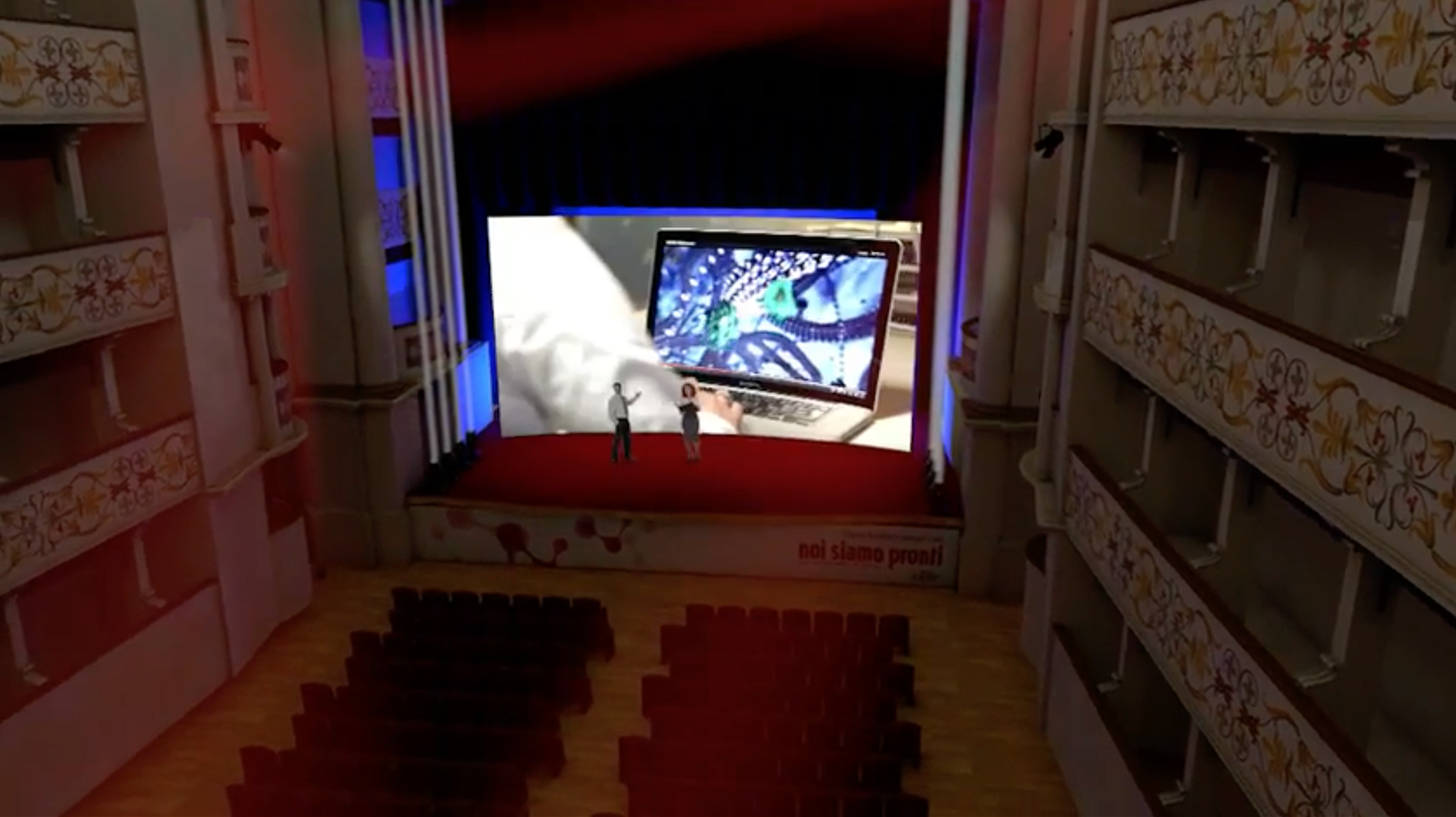 Allestimento Teatro dei Rinnovati
